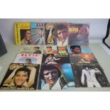 FIFTEEN ELVIS PRESLEY LPS to include "That's The way It Is" stereo, "His Hand In Mine" mono, "