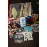 CIRCA 50 LP RECORDS INCLUDING ROCK & ROLL, ELVIS, DUSTY SPRINGFIELD, EASY LISTENING, CLASSICAL