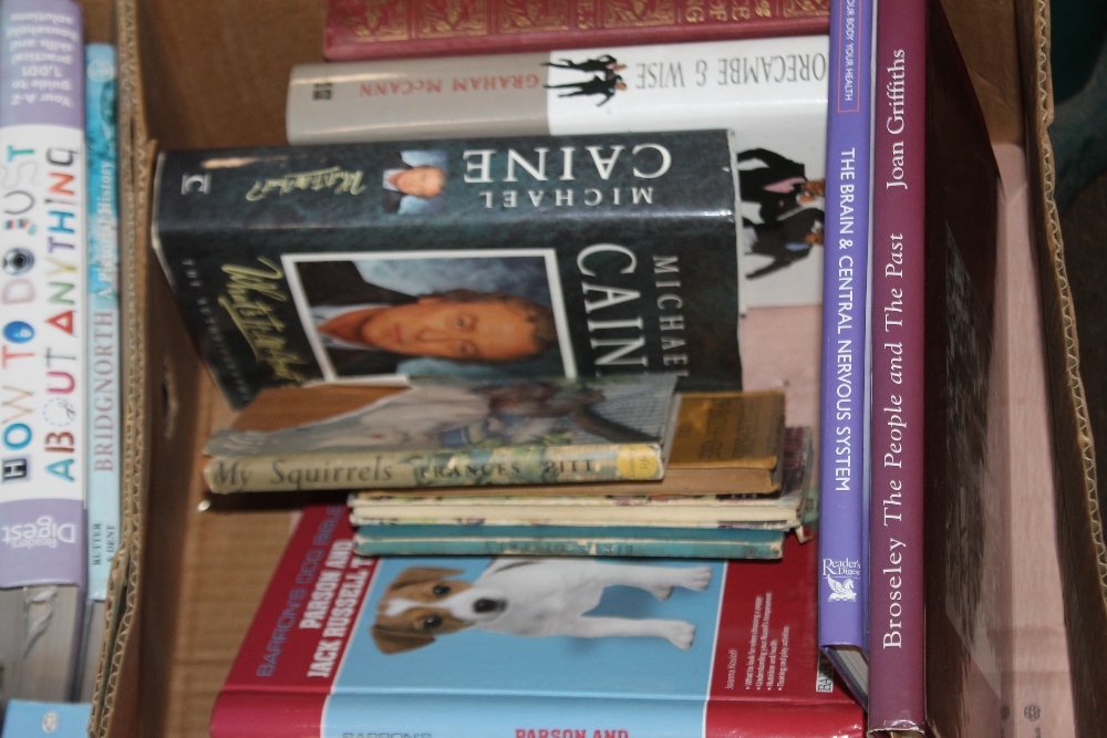 THREE TRAYS OF MAINLY HARDBACK BOOKS INCLUDING NOVELS (TRAYS NOT INCLUDED) - Image 2 of 4