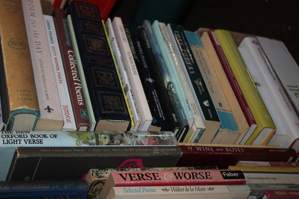 THREE TRAYS OF POETRY BOOKS (TRAYS NOT INCLUDED) - Image 4 of 4