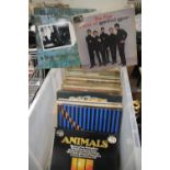 CIRCA 70 POP, EASY LISTENING AND FILM THEME LP RECORDS AND A 1950S/60S TEN ALBUM BOXED SET