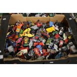 A TRAY OF DIECAST VEHICLES MAINLY CORGIS (TRAY NOT INCLUDED)