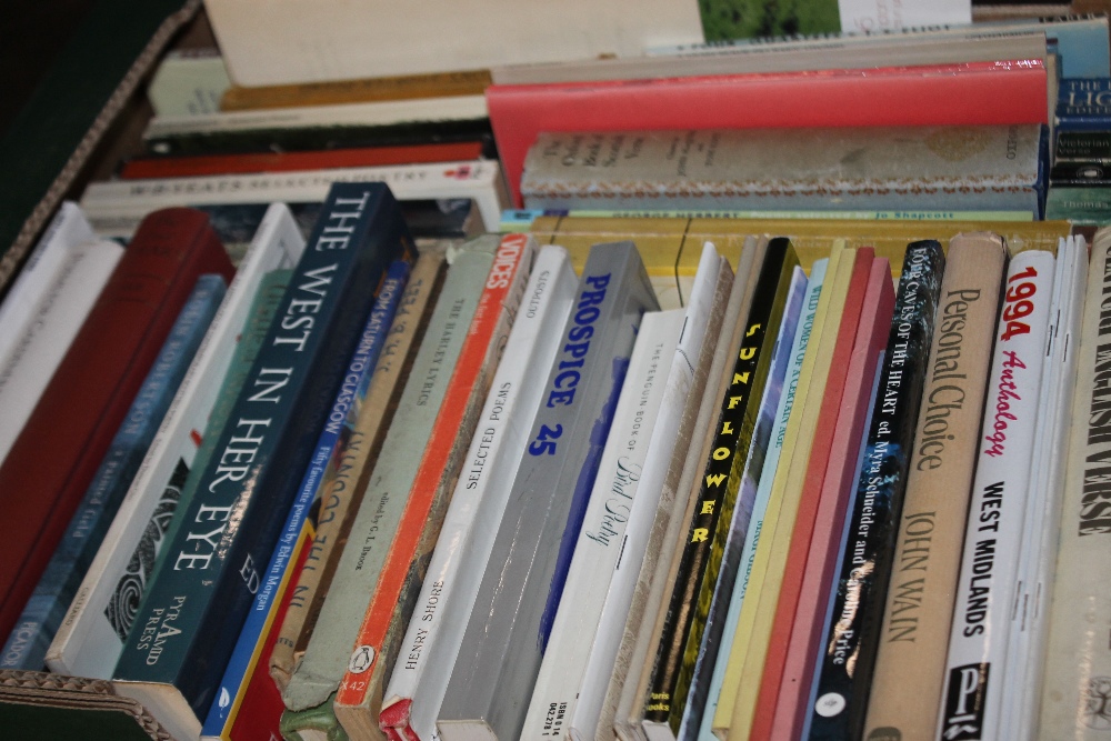 THREE TRAYS OF POETRY BOOKS (TRAYS NOT INCLUDED) - Image 3 of 4