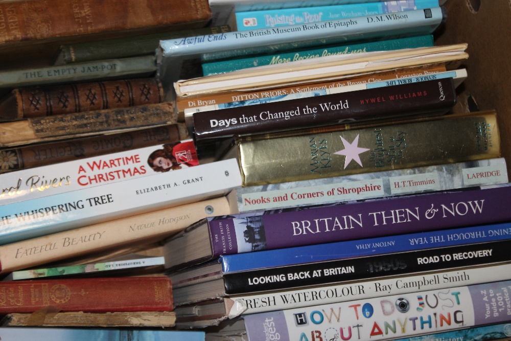 THREE TRAYS OF MAINLY HARDBACK BOOKS INCLUDING NOVELS (TRAYS NOT INCLUDED) - Image 3 of 4