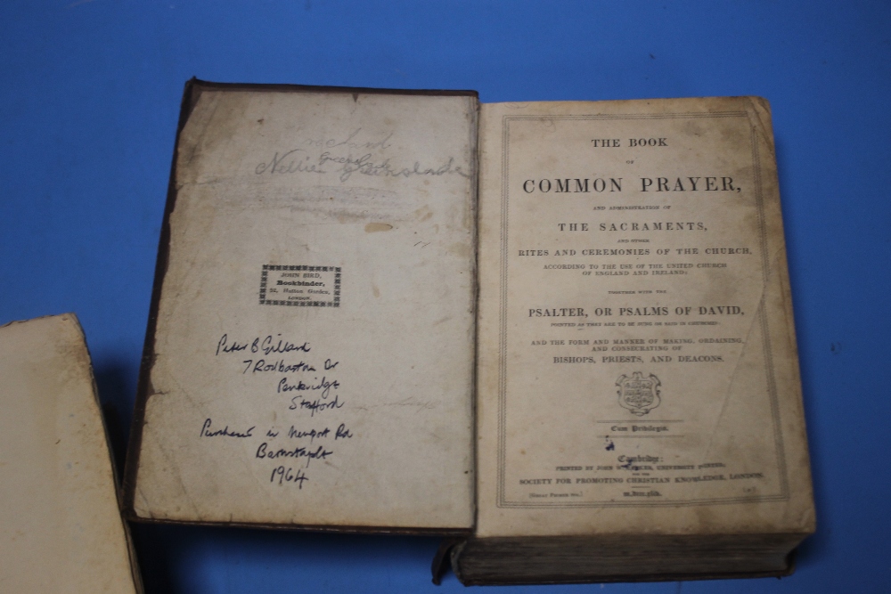 HOLY BIBLE ILLUSTRATED BY GUSTAVE DORE TOGETHER WITH 'THE BOOK OF COMMON PRAYER', 19TH CENTURY - Image 3 of 3