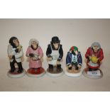 FIVE ROBERT HARROP THE PG CHIMPS COLLECTION FIGURES