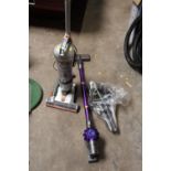 A VAX AIR 3 VACUUM TOGETHER WITH A DYSON V6 ANIMAL A/F