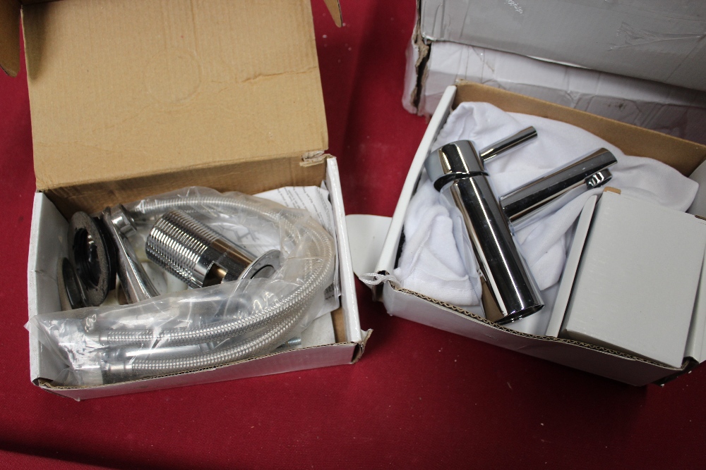 A BOX OF TAP FITTINGS - Image 2 of 2