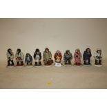 A COLLECTION OF TEN ROBERT HARROP THE PG CHIMPS COLLECTION FIGURES