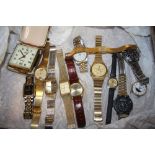 A COLLECTION OF WRISTWATCHES ETC.