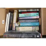 FOUR BOXES OF MAINLY HARD BACK MODERN BOOKS