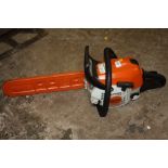 A STIHL CHAINSAW