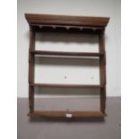 A MODERN OPEN WALL RACK W 65 CM