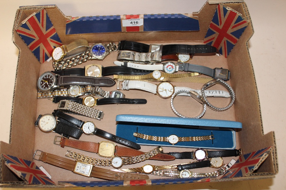 A QUANTITY OF ASSORTED WRISTWATCHES