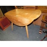 AN ERCOL DROPLEAF TABLE A/F