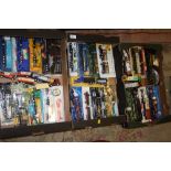 THREE TRAYS OF BOXED DIE CAST LORRY TOYS