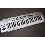 AN EDIROL MIDI KEYBOARD CONTROLLER PCR 50