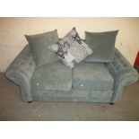 A TWO SEATER SOFA FABRIC