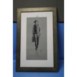 RICHARD BLUNT FRAMED ORIGINAL SKETCH "THE CITY GENT", 92 X 59 CM