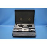 A GRUNDIG TK127 REEL TO REEL TAPE RECORDER MISSING POWER LEAD