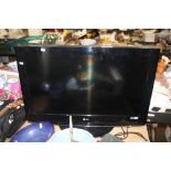 AN LG 32" FLATSCREEN TV, NO REMOTE