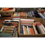 THREE BOXES OF MISCELLANEOUS BOOKS TO INCLUDE ONE BOX OF THEATRE INTEREST