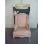 A GRANT INTERNATIONAL EDWARDIAN STYLE BEDROOM CHAIR