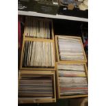 FIVE BOXES OF MAINLY EASY LISTENING LP RECORDS