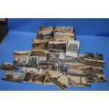 A QUANTITY OF VINTAGE POSTCARDS MAINLY TOPOGRAPHICAL