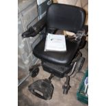 A SOLUTIONS MOBILITY LTD ELECTRIC MOBILITY CHAIR - AS FOUND SPARES AND REPAIRS