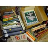 TWO BOXES OF ASSORTED BOOKS