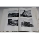 A COLLECTION OF UNFRAMED BLACK AND WHITE RAILWAY INTEREST PRINTS