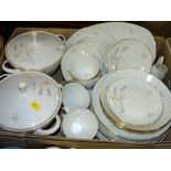 A TRAY OF ARSBERG GERMAN CHINA