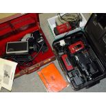 TWO CASED VINTAGE VIDEO CAMERAS