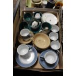 A COLLECTION OF DENBY STONEWARE ETC.