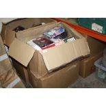 EIGHT BOXES OF ASSORTED WHOLESALE GOODS TO INCLUDE HALLOWEEN ITEMS, TABLET CASES ETC