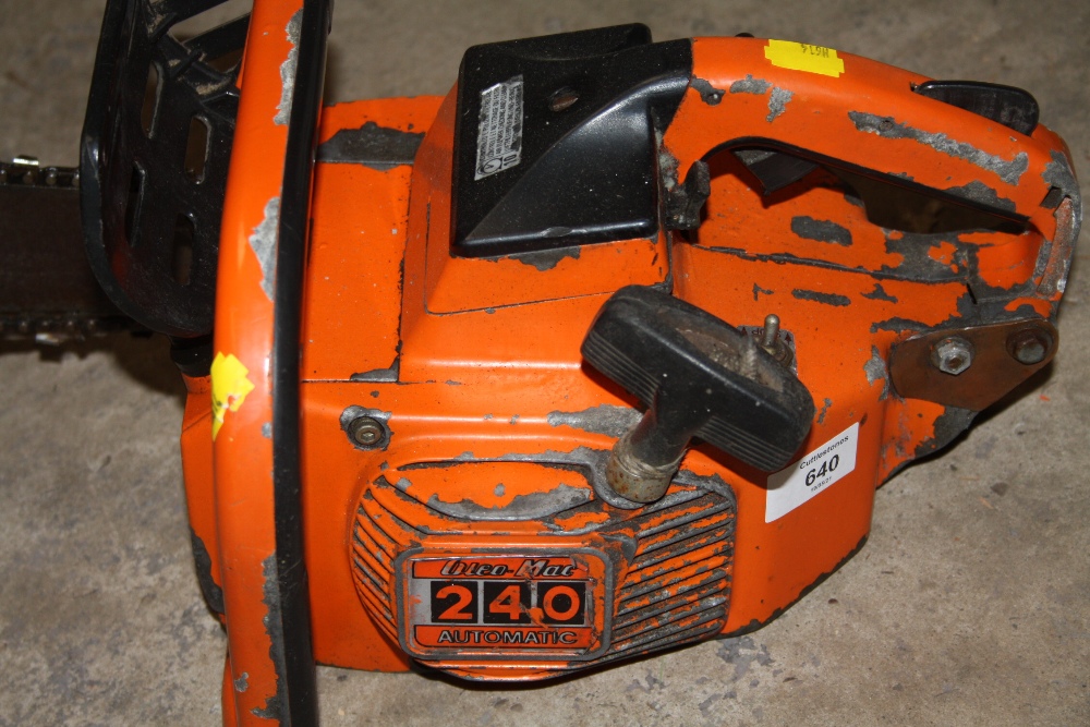 AN OLEC MAC 240 AUTOMATIC PETROL CHAINSAW - Image 2 of 2