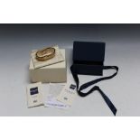 RAYMOND WEIL - A LADIES GOLD PLATED WRIST WATCH, with original box and papers, Dia 2 cmCondition