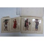 INDIAN SCHOOL - AN ASSORTMENT OF APPROXIMATELY 100 OF MICA STUDIES, each measures approx 10.5 cm