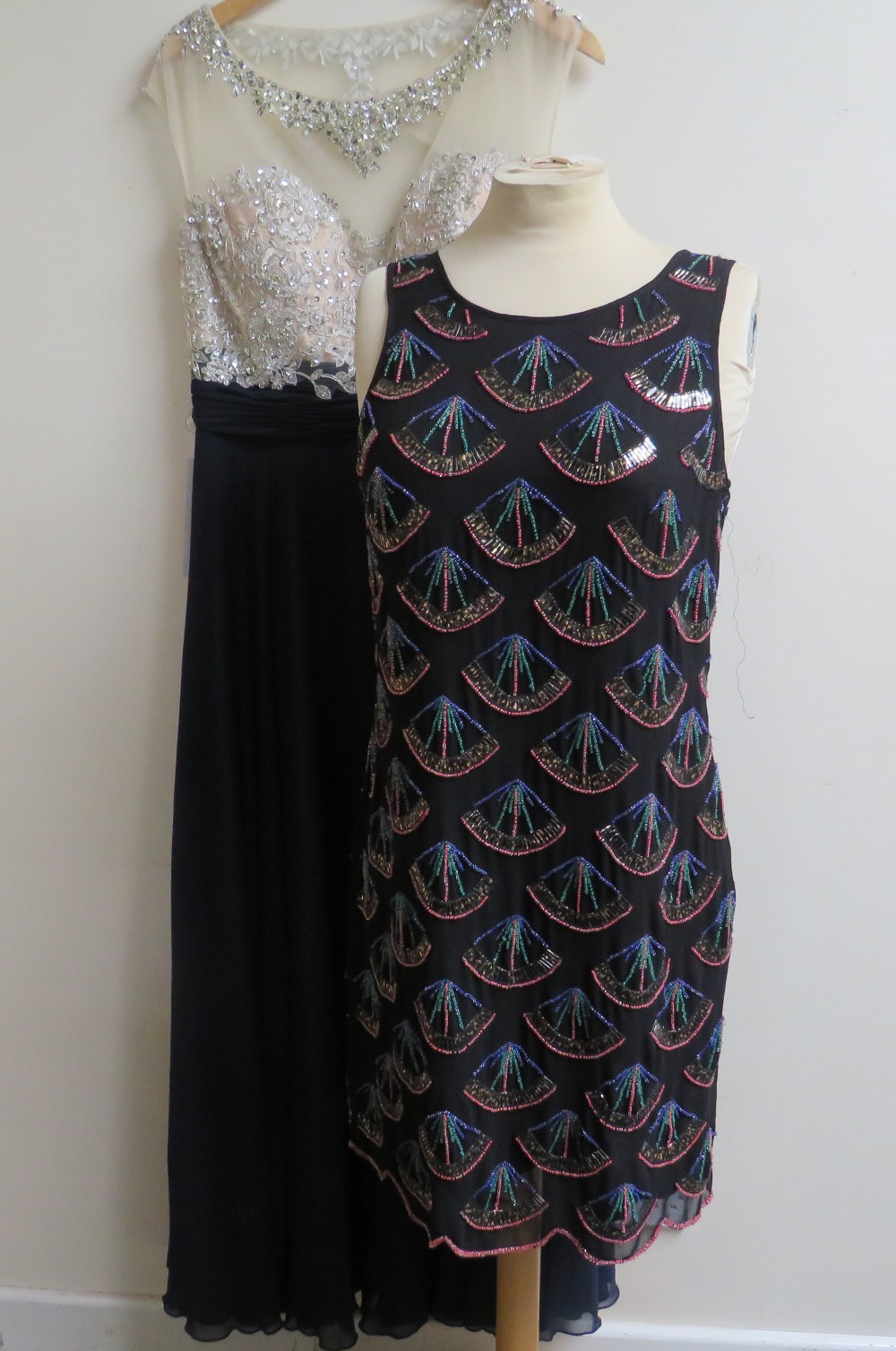 A SELECTION OF NEW WITH TAGS MODERN / VINTAGE CLOTHING, to include a 'Celebrity' evening dress