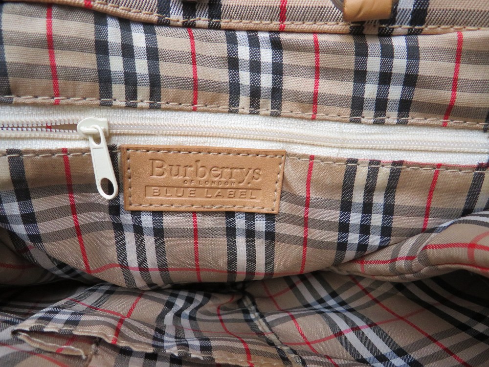 A COLLECTION OF DESIGNER STYLE LADIES BAGS ETC, comprising a Burberry small shopper, a Gucci - Image 12 of 13