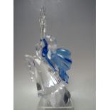 A SWAROVSKI CRYSTAL 'MAGIC OF DANCE' FIGURE OF ISADORA, with box, H 20 cm