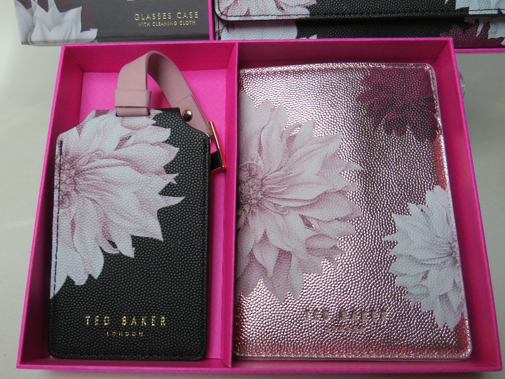 A NEW AND BOXED TED BAKER TRAVEL SET, comprising a luggage tag and passport holder, together with - Image 2 of 5