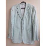 A GENTS DUFFER ST GEORGE LINEN JACKET, approx size 42, together with a Maddox Street jacket size