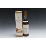 MACALLAN - 1 BOXED BOTTLE OF 10 YEARS OLD SHERRY OAK WHISKY