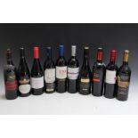 10 BOTTLES OF RED WINE TO INCLUDE 1 BOTTLE OF LUIS ALEGRE KODEN RIOJA