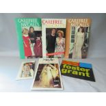 A COLLECTION OF RETRO ADVERTISING POINT OF SALE SHOP DISPLAY SIGNS, comprising three large cardboard