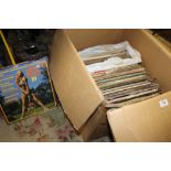 A COLLECTION OF LP RECORDS TO INCLUDE T. REX, ELVIS PRESLEY, THE EVERLY BROTHERS ETC.
