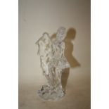 A WATERFORD CRYSTAL ANGEL FIGURE