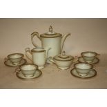 AN ESCHENBACH OF BAVARIA FOUR PERSON TEA SET